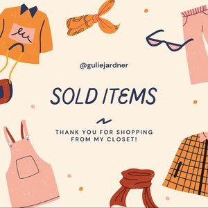 Sold Items